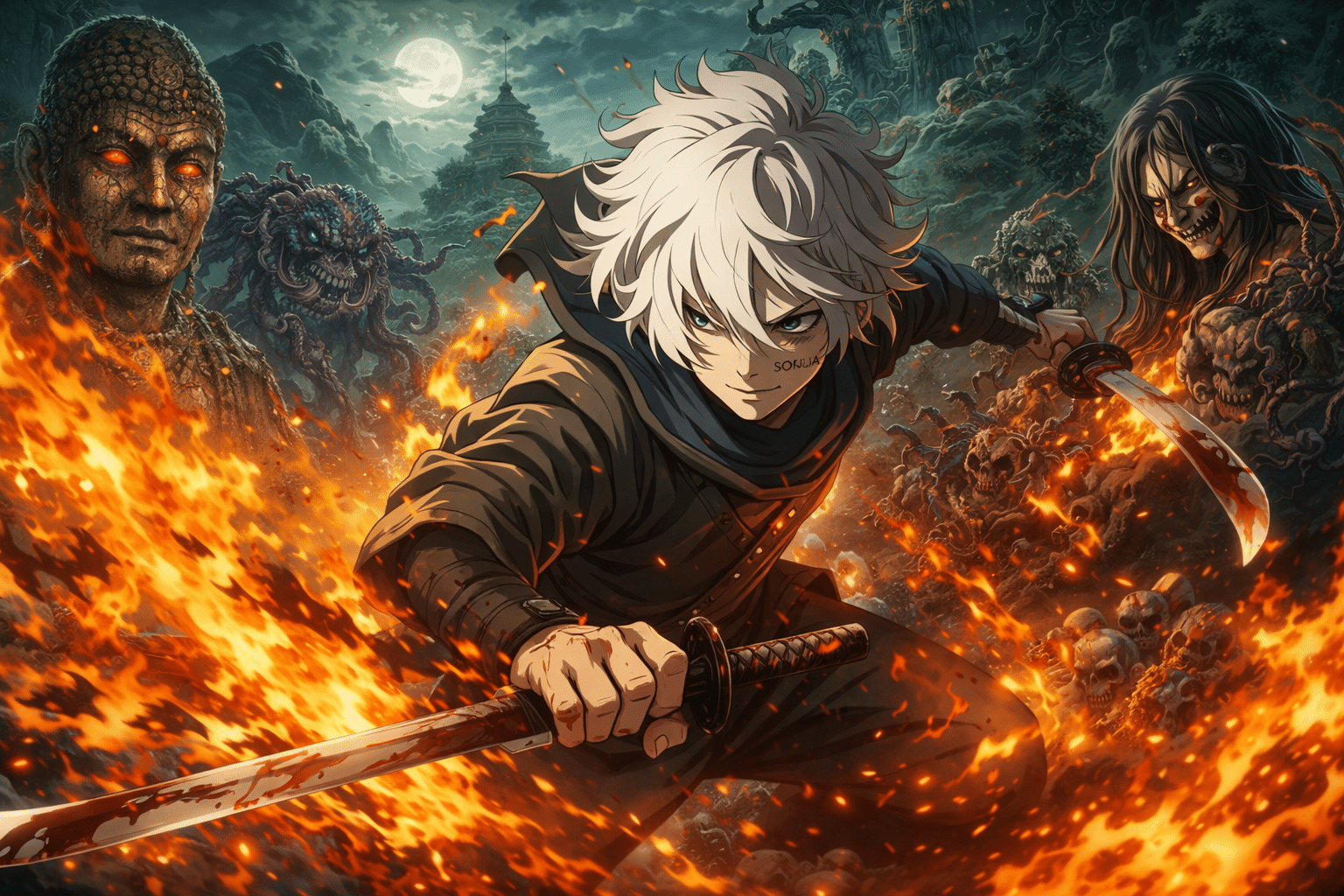 Jigokuraku Season 2 - Key Visual / Poster